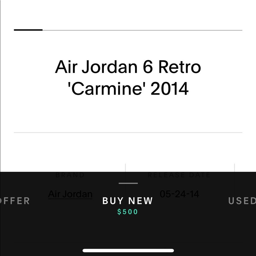 jordan carmine sz. 11 men’s - Picture 6 of 6